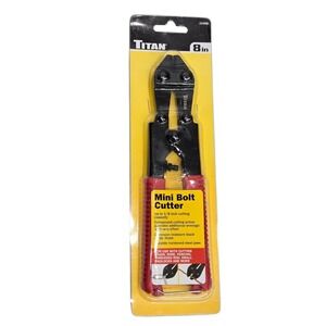 Titan 11408 8" Mini Bolt Cutter - 1/8" Cutting Capacity - NEW